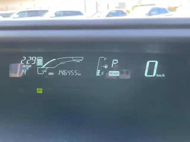 トヨタ アクア G 群馬県 2014(平26)年 14.7万km ブラックマイカ 社外SDナビ（CN-R500WD）/フルセグ/スマートキー×2/バックカメラ/LEDヘッドライト/オートライト/プッシュスタート