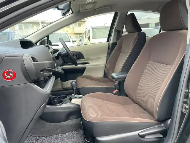 トヨタ アクア G 群馬県 2014(平26)年 14.7万km ブラックマイカ 社外SDナビ（CN-R500WD）/フルセグ/スマートキー×2/バックカメラ/LEDヘッドライト/オートライト/プッシュスタート