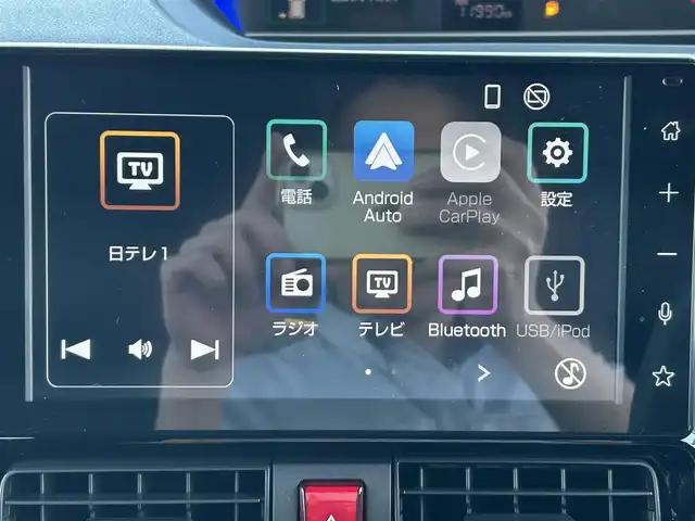 ダイハツ タント カスタム RS 栃木県 2024(令6)年 1.2万km クロムグレーメタリック スマートアシスト/純正9インチディスプレイオーディオ/フルセグTV/Bluetooth/USB/HDMI/AppleCarPlay/AndroidAuto/バックカメラ/ETC/両側パワースライドドア/全車速追従クルーズコントロール/シートヒーター/コーナーセンサー/アイドリングストップ/純正フロアマット/スマートキー/プッシュスタート/LEDヘッドライト/フォグランプ/オートハイビーム/純正15インチAW