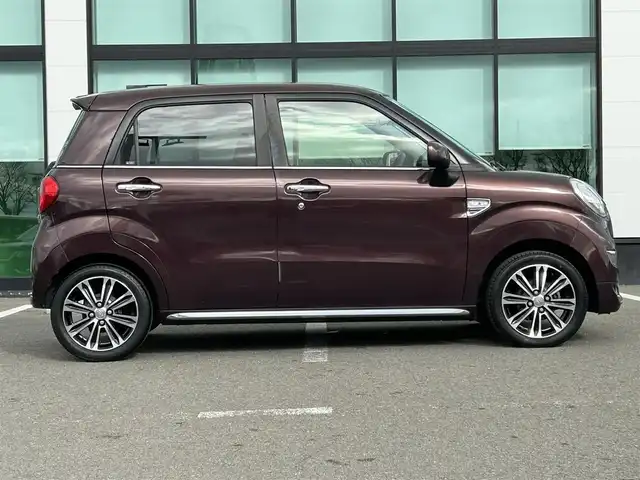 ダイハツ キャスト スタイル G SAⅡ 和歌山県 2016(平28)年 5.2万km プラムブラウンクリスタルマイカ 社外ナビ/（CD・DVD・TV・AM・FM）/バックカメラ/ステアリングスイッチ/スマートアシスト/シートヒーター/横滑り防止装置/eco IDLE/LEDライト/フォグランプ/ETC/PWRモード/オートミラー/フロアマット/純正15インチアルミホイール