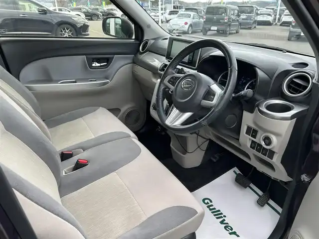 ダイハツ キャスト スタイル G SAⅡ 和歌山県 2016(平28)年 5.2万km プラムブラウンクリスタルマイカ 社外ナビ/（CD・DVD・TV・AM・FM）/バックカメラ/ステアリングスイッチ/スマートアシスト/シートヒーター/横滑り防止装置/eco IDLE/LEDライト/フォグランプ/ETC/PWRモード/オートミラー/フロアマット/純正15インチアルミホイール