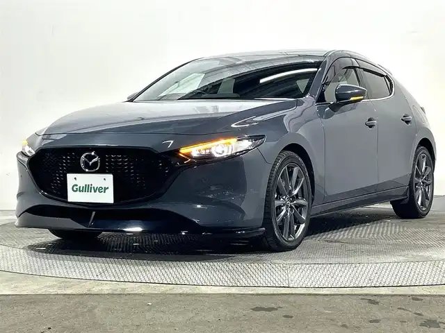 マツダ マツダ３ファストバック XD バーガンディセレクション 大阪府 2020(令2)年 1.6万km ポリメタルグレーM 純正ナビ(フルセグ/DVD再生/Bluetooth) 360カメラ ETC 革シート パワーシート/ヒーター BOSEサウンド 衝突軽減 レーダークルコン BSM クリアランスソナー ドラレコ