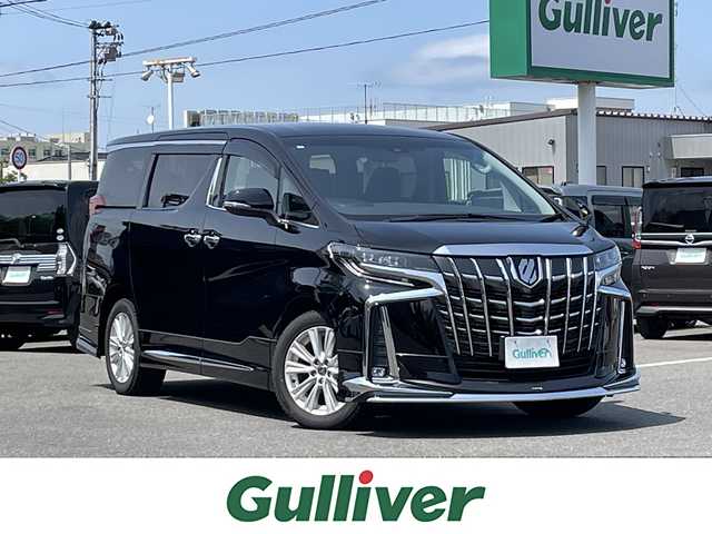トヨタ アルファード S 青森県 2020(令2)年 4.9万km 黒 ワンオーナー/４ＷＤ/Ｆモデリスタエアロ/フルセグＴＶ(Ｂｌｕｅｔｏｏｔｈ/USB/FM/AM)/バックカメラ/両側パワースライドドア/オートライト/エンジンスターター/スペアキー/プッシュスタート/横滑り防止