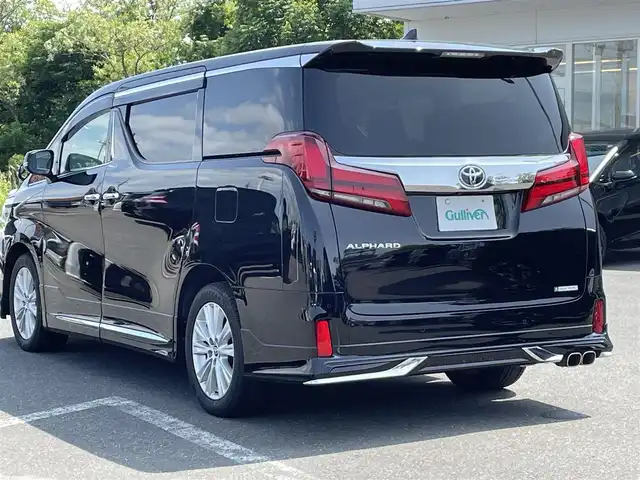 トヨタ アルファード S 青森県 2020(令2)年 4.9万km 黒 ワンオーナー/４ＷＤ/Ｆモデリスタエアロ/フルセグＴＶ(Ｂｌｕｅｔｏｏｔｈ/USB/FM/AM)/バックカメラ/両側パワースライドドア/オートライト/エンジンスターター/スペアキー/プッシュスタート/横滑り防止