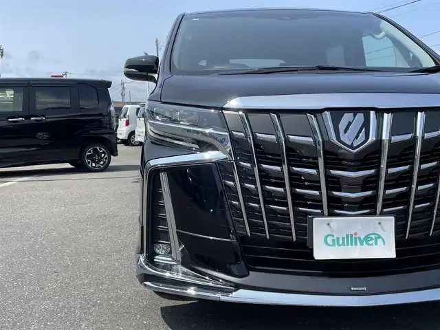 トヨタ アルファード S 青森県 2020(令2)年 4.9万km 黒 ワンオーナー/４ＷＤ/Ｆモデリスタエアロ/フルセグＴＶ(Ｂｌｕｅｔｏｏｔｈ/USB/FM/AM)/バックカメラ/両側パワースライドドア/オートライト/エンジンスターター/スペアキー/プッシュスタート/横滑り防止