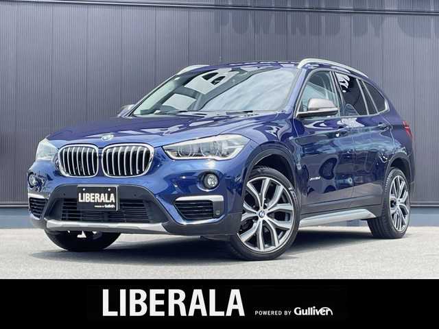 ＢＭＷ Ｘ１ xDrive 18d xライン 長野県 2017(平29)年 6.8万km 紺 インテリジェントセーフティ/ＰＤＣ/パワーシート　/シートヒーター　/ＰＷバックドア　/ヒルディセントコントロール　/ミラーＥＴＣ　/ルーフレール　スマートキー　/純正ナビ　/バックカメラ　/ｂｌｕｅｔｏｏｔｈ