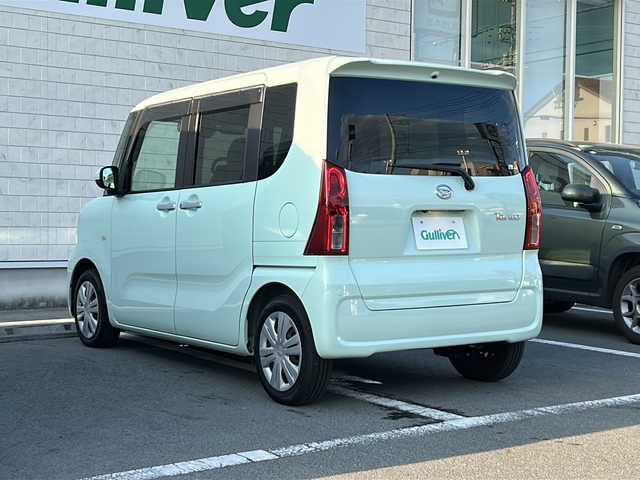 ダイハツ タント X ターボ 静岡県 2022(令4)年 1.2万km アイスグリーン ワンオーナー/純正ナビ/地デジTV/純正CD/DVD/Bluetooth/バックカメラ/パワースライドドア/スマートアシスト/ドライブレコーダー/スマートキー/スペアキー/保証書/取説