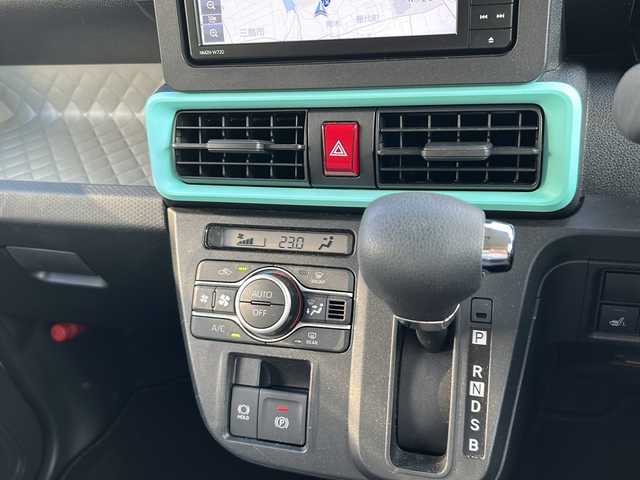 ダイハツ タント X ターボ 静岡県 2022(令4)年 1.2万km アイスグリーン ワンオーナー/純正ナビ/地デジTV/純正CD/DVD/Bluetooth/バックカメラ/パワースライドドア/スマートアシスト/ドライブレコーダー/スマートキー/スペアキー/保証書/取説