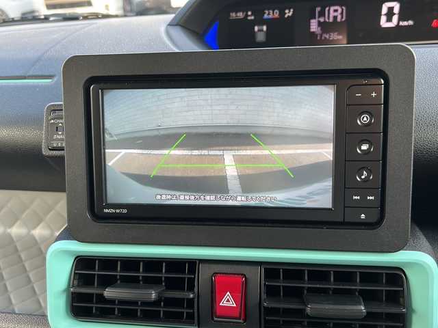 ダイハツ タント X ターボ 静岡県 2022(令4)年 1.2万km アイスグリーン ワンオーナー/純正ナビ/地デジTV/純正CD/DVD/Bluetooth/バックカメラ/パワースライドドア/スマートアシスト/ドライブレコーダー/スマートキー/スペアキー/保証書/取説