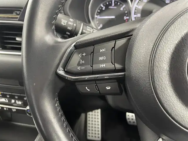マツダ ＣＸ－５ XD Lパッケージ 大分県 2019(平31)年 6.3万km ソウルレッドクリスタルM ワンオーナー/禁煙車/車間認知支援システム/SBS/SCBS/BSMシステム/レーンキープアシストシステム/交通標識認識システム/ドライバーアテンションシステム/レーダークルーズコントロール/ヘッドアップディスプレイ/BOSEサウンドシステム/360°ビューモニター/純正SDナビ/・フルセグTV、DVD再生可、BT対応、USB/・AppleCarPlay、AndroidAuto/ステアリングスイッチ/ETC/前後ドライブレコーダー/社外GPSレーダー/ステアリングヒーター/黒革シート/・運転席2メモリーシート/前席シートヒーター/アイドリングストップ/横滑り防止装置/電動格納ミラー/パワーバックドア/純正フロアマット/オートライト/LEDヘッドライト/LEDフォグ/純正19インチアルミホイール/コーナーセンサー/保証書、取説有り