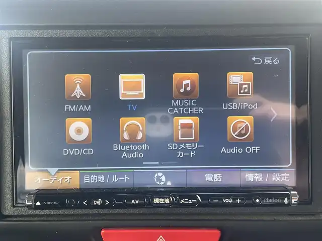 ホンダ Ｎ ＢＯＸ カスタム G ターボ Lパッケージ 群馬県 2015(平27)年 5.7万km スマートブラック ワンオーナー/４WD/社外メモリナビ、地デジ、Bluetooth、CD、DVD/　（NX-615）/バックカメラ/クルーズコントロール/革巻きステア/パドルシフト/ハーフレザーシート/前席シートヒーター/スマートキー×２/ETC/HIDヘッドライト/ウインカーミラー/両側パワースライドドア/ドアバイザー/整備手帳、取説