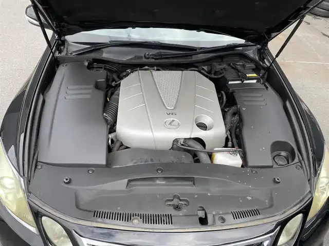 レクサス ＧＳ 350 バージョンI 滋賀県 2009(平21)年 10万km 黒 純正ナビ/CD/DVD/MD/AUX/フルセグテレビ/バックカメラ/クルーズコントロール/HIDヘッドライト/レザーシート/D/N席パワーシート/D/N席シートヒーター /ビルトインETC/プッシュスタート /スマートキー