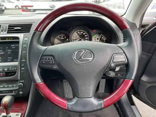 レクサス ＧＳ 350 バージョンI 滋賀県 2009(平21)年 10万km 黒 純正ナビ/CD/DVD/MD/AUX/フルセグテレビ/バックカメラ/クルーズコントロール/HIDヘッドライト/レザーシート/D/N席パワーシート/D/N席シートヒーター /ビルトインETC/プッシュスタート /スマートキー