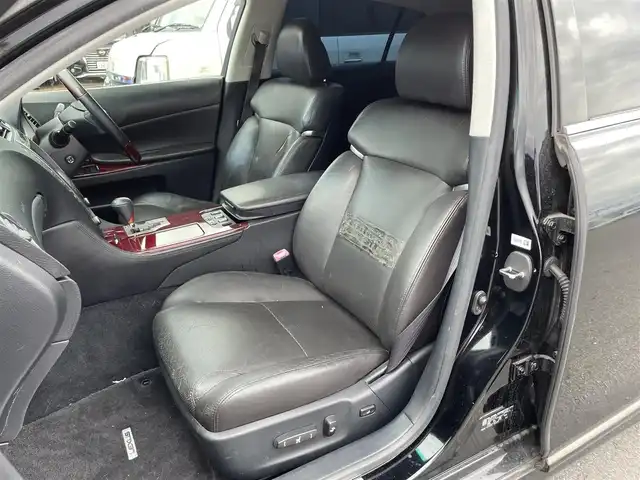 レクサス ＧＳ 350 バージョンI 滋賀県 2009(平21)年 10万km 黒 純正ナビ/CD/DVD/MD/AUX/フルセグテレビ/バックカメラ/クルーズコントロール/HIDヘッドライト/レザーシート/D/N席パワーシート/D/N席シートヒーター /ビルトインETC/プッシュスタート /スマートキー
