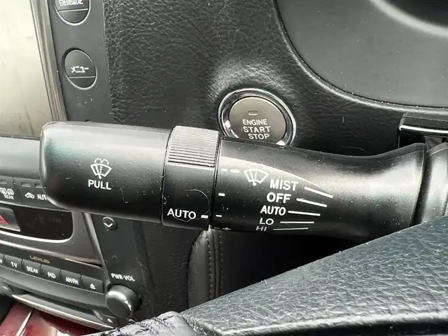 レクサス ＧＳ 350 バージョンI 滋賀県 2009(平21)年 10万km 黒 純正ナビ/CD/DVD/MD/AUX/フルセグテレビ/バックカメラ/クルーズコントロール/HIDヘッドライト/レザーシート/D/N席パワーシート/D/N席シートヒーター /ビルトインETC/プッシュスタート /スマートキー