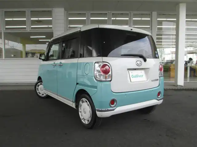 ダイハツ ムーヴ キャンバス G ブラックインテリア リミテッド SAⅢ 千葉県 2020(令2)年 4.7万km パールホワイトⅢ/ファインミントメタリック 2トーン 純正メモリナビ、フルセグTV/パノラマモニター/純正オーディオ【DVD/CD/BT/SD/USB】/LEDヘッドライト&フォグ&室内灯/両側パワースライドドア/革巻きステアリング/ナビ連動ステアリングスイッチ/純正前方ドライブレコーダー/ETC2.0/取扱説明書/ナビ取扱説明書/新車時保証書/R5整備記録簿