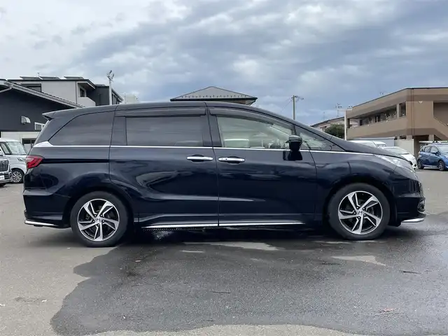 ホンダ オデッセイ アブソルート 宮城県 2014(平26)年 8.5万km プレミアムヴィーナスブラックP (株)IDOMが運営する【じしゃロン仙台店】の自社ローン対象車両になります。こちらは現金ご利用時の価格です。自社ローンご希望の方は別途その旨お申付け下さい。/パワースライドドア/SDナビ/フルセグ/Bluetooth/バックカメラ/CD/DVD/クルコン/ETC/LEDヘッドライト