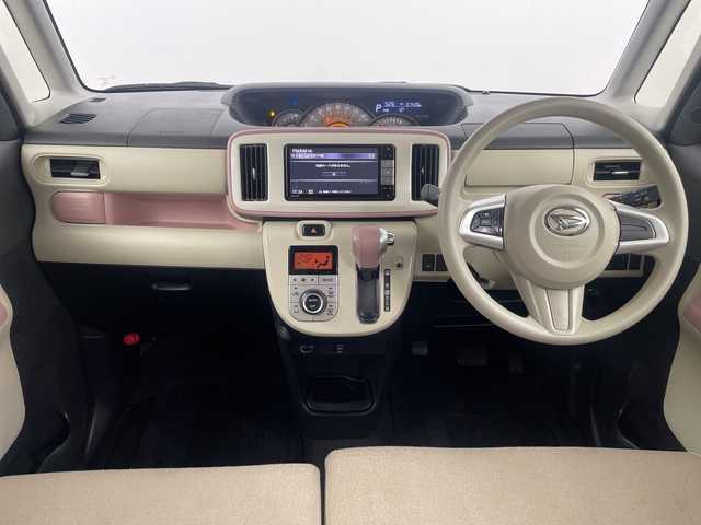 ダイハツ ムーヴ キャンバス G メイクアップ リミテッド　SAⅢ 埼玉県 2018(平30)年 5.8万km パールホワイトⅢ/ライトローズマイカメタリックⅡ 2トーン 純正ナビ　/全方位カメラ/両側パワースライドドア　/ドライブレコーダー/ＥＴＣ/バックカメラ/両側パワースライドドア　/衝突軽減ブレーキ　/オートマチックハイビーム　/ＬＥＤヘッドライト　/純正フロアマット/横滑り防止措置/アイドリングストップ　　/ドアバイザー　/フォグ　/スマートキー×２