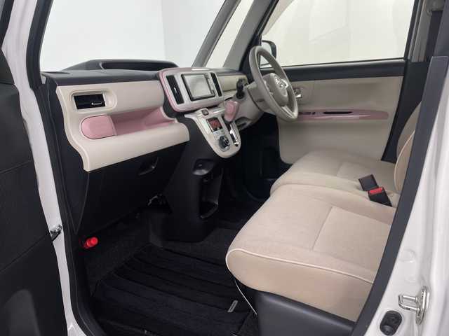 ダイハツ ムーヴ キャンバス G メイクアップ リミテッド　SAⅢ 埼玉県 2018(平30)年 5.8万km パールホワイトⅢ/ライトローズマイカメタリックⅡ 2トーン 純正ナビ　/全方位カメラ/両側パワースライドドア　/ドライブレコーダー/ＥＴＣ/バックカメラ/両側パワースライドドア　/衝突軽減ブレーキ　/オートマチックハイビーム　/ＬＥＤヘッドライト　/純正フロアマット/横滑り防止措置/アイドリングストップ　　/ドアバイザー　/フォグ　/スマートキー×２