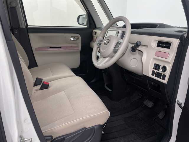 ダイハツ ムーヴ キャンバス G メイクアップ リミテッド　SAⅢ 埼玉県 2018(平30)年 5.8万km パールホワイトⅢ/ライトローズマイカメタリックⅡ 2トーン 純正ナビ　/全方位カメラ/両側パワースライドドア　/ドライブレコーダー/ＥＴＣ/バックカメラ/両側パワースライドドア　/衝突軽減ブレーキ　/オートマチックハイビーム　/ＬＥＤヘッドライト　/純正フロアマット/横滑り防止措置/アイドリングストップ　　/ドアバイザー　/フォグ　/スマートキー×２