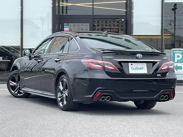 トヨタ クラウン ハイブリッド RS リミテッド 茨城県 2020(令2)年 0.6万km プレシャスブラックパール 純正ナビ/【AM・FM・CD・DVD・SD・USB・BT・TV】/パワーシート/シートヒーター/ステアリングヒーター/パーキングアシスト/100V電源/サンルーフ/レーダークルコン/ETC2.0/全方位カメラ/前後ルームミラー型ドラレコ/前後コーナーセンサー/電動パーキングブレーキ/ブレーキホールド/BSM/HUD/純正アルミホイール/オートライト/LEDライト
