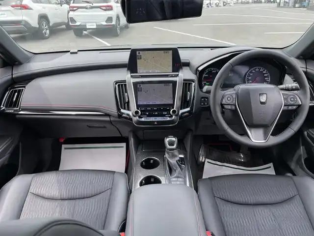トヨタ クラウン ハイブリッド RS リミテッド 茨城県 2020(令2)年 0.6万km プレシャスブラックパール 純正ナビ/【AM・FM・CD・DVD・SD・USB・BT・TV】/パワーシート/シートヒーター/ステアリングヒーター/パーキングアシスト/100V電源/サンルーフ/レーダークルコン/ETC2.0/全方位カメラ/前後ルームミラー型ドラレコ/前後コーナーセンサー/電動パーキングブレーキ/ブレーキホールド/BSM/HUD/純正アルミホイール/オートライト/LEDライト
