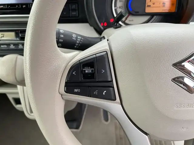 スズキ スペーシア HYBRID X 2トーン 滋賀県 2019(令1)年 1.5万km オフブルーメタリック/ホワイト2トーン 禁煙車/純正8型ナビ/（CD/DVD/フルセグTV/BT/SD/FM/AM）/スズキセーフティサポート/・デュアルセンサーブレーキサポート（衝突被害軽減ブレーキ）/・車線逸脱警報機能/・標識認識機能/・アダプティブクルーズコントロール（ACC）/・オートハイビーム/・後退時ブレーキサポート/全方位カメラ/ビルトインETC/両側パワースライドドア/D席シートヒーター/プッシュスタート/スマートキー/純正ドアバイザー/純正フロアマット