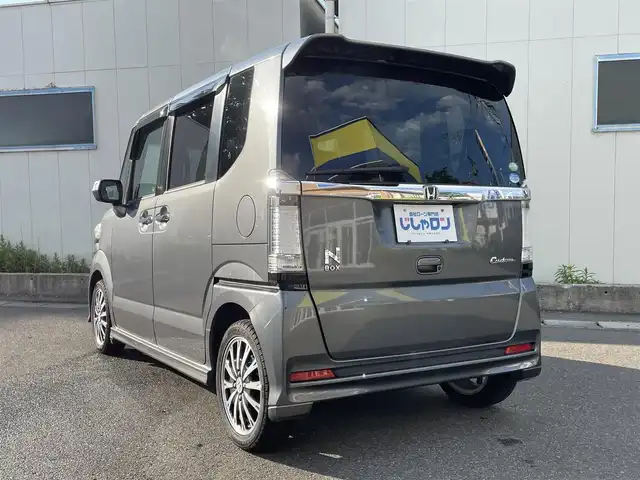 ホンダ Ｎ ＢＯＸ カスタム G ターボパッケージ 福島県 2012(平24)年 9万km ポリッシュドメタルメタリック (株)IDOMが運営する【じしゃロン福島店】の自社ローン専用車両になります。こちらは現金またはオートローンご利用時の価格です。自社ローンご希望の方は別途その旨お申付け下さい/純正ナビ（AM/FM/CD/DVD/BT)/フルセグテレビ/両側パワースライドドア/クルーズコントロール/ETC/ステアリングスイッチ/パドルシフト/純正15インチアルミホイール/横滑り防止装置