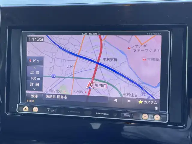 スズキ スイフト XG 徳島県 2017(平29)年 4.9万km スターシルバーメタリック 5F/7インチナビ/（Bluetooth/フルセグTV/CD/DVD/ラジオ）/シートヒーター/HIDヘッドライト/フォグライト/ビルトインETC/電格ミラー/プッシュスタート/スマートキー/スペアキー