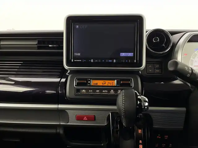 スズキ スペーシア カスタム HYBRID XS 新潟県 2023(令5)年 2万km ピュアホワイトパール 社外ナビ/　　フルセグ/CD/DVD/BT/バックカメラ/両側パワースライドドア/レーダークルーズコントロール/LEDオートライト/ハーフレザーシート/シートヒーター/純正15インチアルミホイール/ステアリングスイッチ/アイドリングストップ/USBポート/スマートキー/ETC