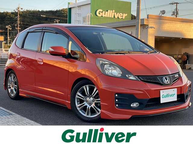 ホンダ フィット RS 山口県 2011(平23)年 10.5万km サンセットオレンジⅡ 6速マニュアル車/純正HDDナビ/CD/DVD/Bluetooth/フルセグテレビ/ETC/保証書/取扱説明書/記録簿/HIDヘッドライト/フォグライト/オートライト/オートエアコン/社外フロアマット/リモコンキー/スペアキー/純正16インチアルミホイール/前後ドライブレコーダー/電動格納ミラー