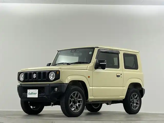 スズキ ジムニー XC 埼玉県 2019(令1)年 3.8万km シフォンアイボリーM 純正8型ナビ　温シート　Ｂカメラ　ＬＥＤ　クルーズコントロール　フルセグＴＶ　Ｂｌｕｅｔｏｏｔｈ　ドライブレコーダー　背面タイヤ　ダウンヒルアシスト　衝突被害軽減　オートハイビーム　レーンキープ