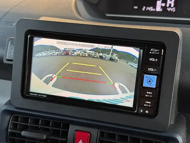 ダイハツ タント L 愛媛県 2024(令6)年 0.3万km シャイニングホワイトパール 純正ワイドナビ（NMZK-７３D）/フルセグTV Bluetooth DVD SD USB/バックカメラ/両側スライドドア/スマートアシスト/前後コーナーセンサー/車線逸脱警報/オートハイビーム/LEDヘッドライト/オートライト/ビルトインETC/純正フロアマット/オートエアコン/スマートキー2個/ドアバイザー/取説・保証書