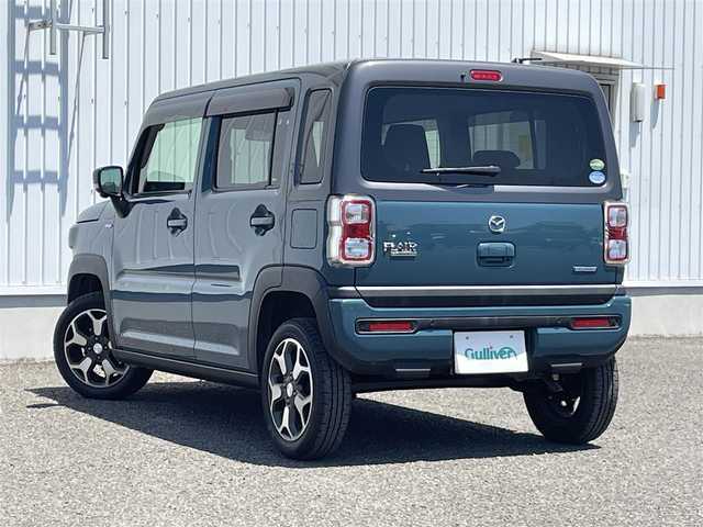 マツダ フレア クロスオーバー ハイブリッド XS 熊本県 2020(令2)年 2.2万km 紺 純正ナビ/・AM/FM/CD/DVD/BT/SD/・フルセグTV/全方位カメラ/衝突軽減ブレーキ/レーンキープアシスト/コーナーセンサー/オートハイビーム/横滑り防止装置/アイドリングストップ/ETC/オートライト/LEDヘッドライト/革巻きステアリング/・ステアリングスイッチ/前席シートヒーター/純正フロアマット/電動格納ミラー/ウインカーミラー/ドアバイザー/純正アルミホイール/プッシュスタート/スペアキー