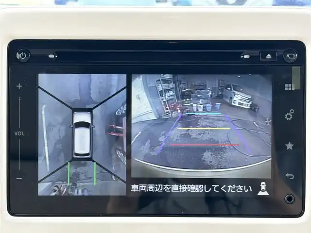 スズキ ラパン X 兵庫県 2016(平28)年 2.5万km ベージュⅡ 革巻ステアリング/純正ナビ/フロントバッグ/全方位カメラ/横滑り防止/アイドリングストップ/ウィンカーミラー