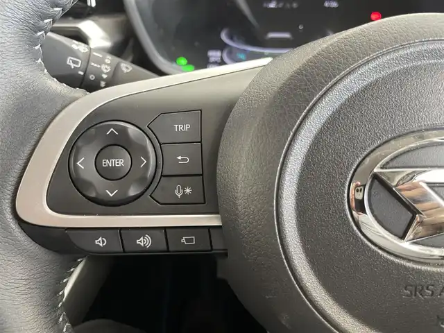 ダイハツ ロッキー プレミアム G HEV 埼玉県 2021(令3)年 4.3万km シャイニングホワイトパール 社外９インチナビ　パノラマモニター　アダプティブクルーズコントロール　ビルトインＥＴＣ　ハーフレザーシート　シートヒーター　ドライブレコーダー　スマートアシスト　ＬＥＤライト　純正アルミ　地デジＴＶ