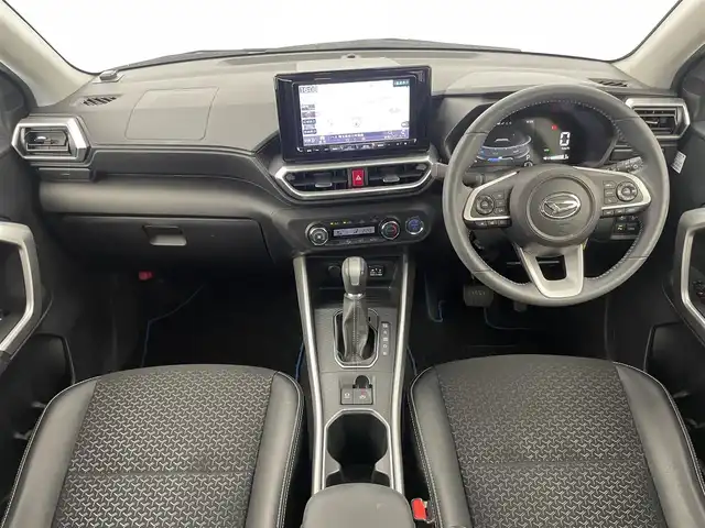 ダイハツ ロッキー プレミアム G HEV 埼玉県 2021(令3)年 4.3万km シャイニングホワイトパール 社外９インチナビ　パノラマモニター　アダプティブクルーズコントロール　ビルトインＥＴＣ　ハーフレザーシート　シートヒーター　ドライブレコーダー　スマートアシスト　ＬＥＤライト　純正アルミ　地デジＴＶ