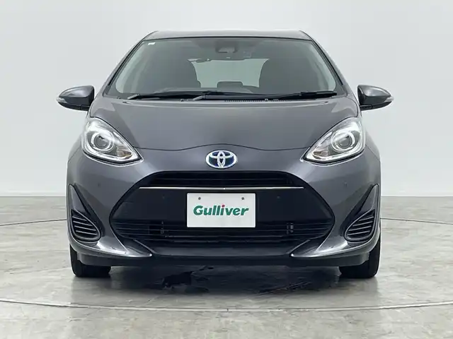トヨタ アクア G 群馬県 2019(平31)年 1.1万km グレー 純正ナビ/ワンセグ/クルーズコントロール/ETC  /ドラレコ/前席シートヒーター/ステアリングスイッチ
