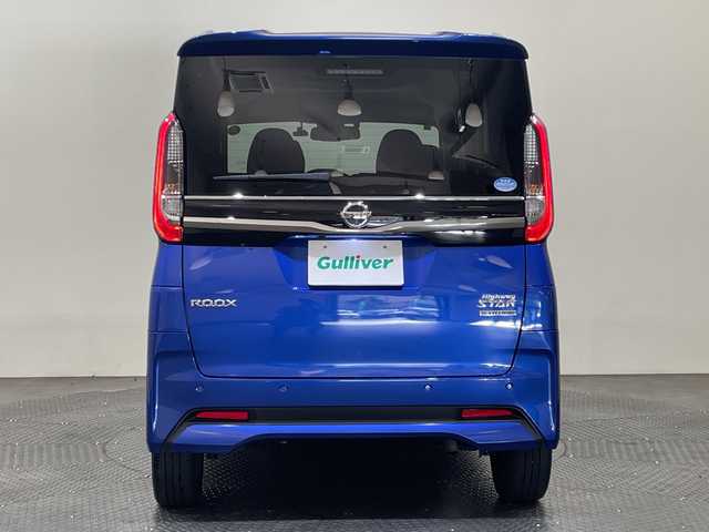 日産 ルークス HWS Gターボ プロパイロットED 愛媛県 2021(令3)年 3万km アトランティックブルー 純正9インチナビ/フルセグ/Bluetooth/USB/アラウンドビューモニター/プロパイロット/両側電動スライドドア/衝突被害軽減ブレーキ/レーンキープアシスト/前後コーナーセンサー/LEDヘッドライト/ドライブレコーダー/ETC2.0/アイドリングストップ