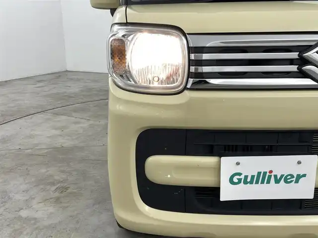 スズキ スペーシア HYBRID G 福島県 2023(令5)年 2.1万km ベージュ スズキセーフティサポート/・衝突被害軽減ブレーキ/・車線逸脱警報装置/・後退時ブレーキサポート/・パーキングセンサー/・オートマチックハイビーム/社外HDDナビ/・型番：MDV-D710W/・フルセグTV/BT/SD/DVD/CD/FM/AM/・ETC/両側スライドドア/ステアリングリモコン/プッシュスタート/・スマートキー/ハロゲンヘッドライト/・オートライト/・ヘッドライトレベライザー/純正フロアマット