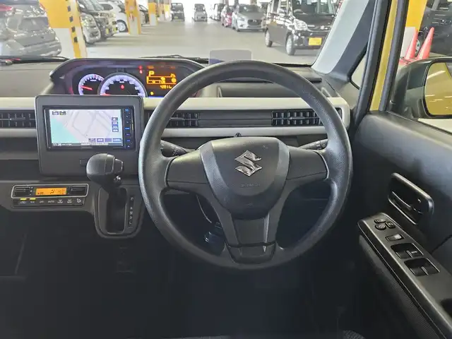 スズキ ワゴンＲ HYBRID FX 群馬県 2017(平29)年 4.3万km サニーイエローM ワンオーナー/純正ナビ/フルセグTV/ドライブレコーダー/セーフティサポート/・衝突被害軽減ブレーキ/・誤発進抑制機能/・車線逸脱警報機能/・ふらつき警報機能/・先行車発進お知らせ機能/・ハイビームアシスト機能/・ヘッドアップディスプレイ/・オートライト/・キーレスプッシュスタートシステム/オートエアコン/運転席シートヒーター/スマートキー/禁煙車