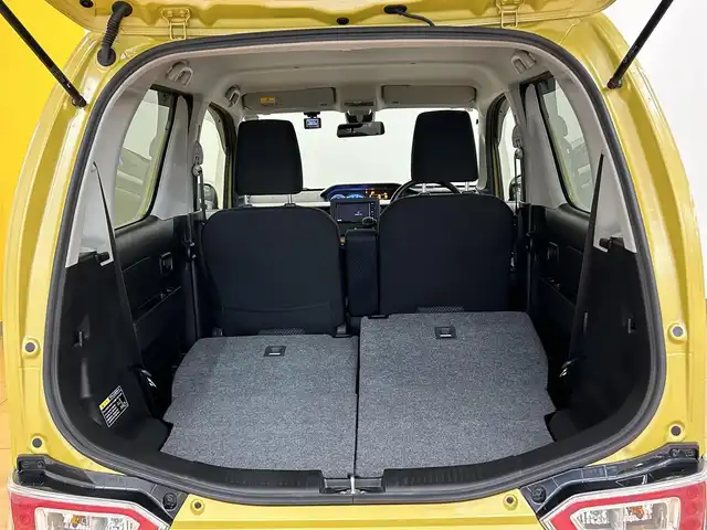 スズキ ワゴンＲ HYBRID FX 群馬県 2017(平29)年 4.3万km サニーイエローM 安全装備/・衝突軽減ブレーキ/・レーンキープアシスト/・横滑り防止/・オートライト/純正7インチワイドナビ/・AM/FM/DVD/CD/・フルセグTV/USB/・Bluetooth/ヘッドアップディスプレイ/運転席シートヒーター/ドライブレコーダー/純正フロアマット/純正ドアバイザー/スマートキー/プッシュスタート