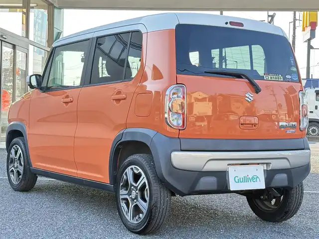 スズキ ハスラー X 埼玉県 2018(平30)年 2.4万km パッションオレンジマイカ/スペリアホワイト ・ディーラー点検記録完備/H31:R2:3:4:5:6:7年有り/・ワンオーナー　/・デュアルカメラブレーキサポート/・ナビＴＶ　ＳＤ　ＤＶＤ　ＢＴ　/・アラウンドビューモニター　/・前後ドライブレコーダー　/・オートライト/・LEDヘットライト/・フォグライト/・アイドリングストップ　/・シートヒーター　　/・プリクラッシュ　/・レーンアシスト/・スマートキー×２/・プッシュスタート/・純正15インチアルミ/・保証書/・取説
