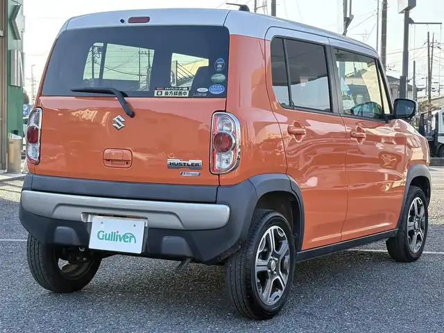 スズキ ハスラー X 埼玉県 2018(平30)年 2.4万km パッションオレンジマイカ/スペリアホワイト ・ディーラー点検記録完備/H31:R2:3:4:5:6:7年有り/・ワンオーナー　/・デュアルカメラブレーキサポート/・ナビＴＶ　ＳＤ　ＤＶＤ　ＢＴ　/・アラウンドビューモニター　/・前後ドライブレコーダー　/・オートライト/・LEDヘットライト/・フォグライト/・アイドリングストップ　/・シートヒーター　　/・プリクラッシュ　/・レーンアシスト/・スマートキー×２/・プッシュスタート/・純正15インチアルミ/・保証書/・取説