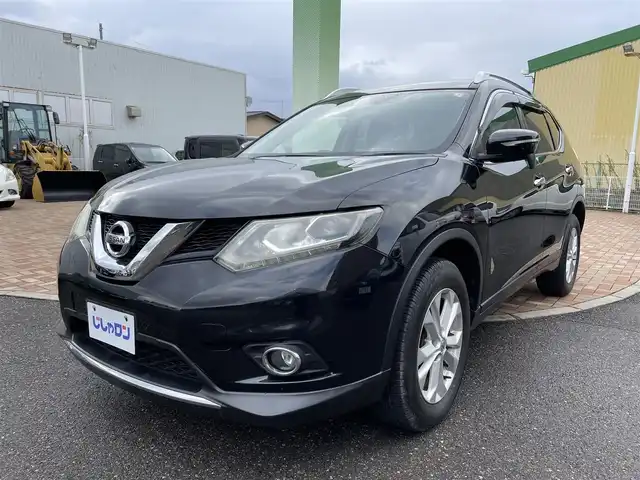 日産 エクストレイル 20X 新潟県 2015(平27)年 7.8万km ダイヤモンドブラック (株)IDOMが運営する【じしゃロン新潟店】の自社ローン対象車両になります。こちらは現金ご利用時の価格です。自社ローンご希望の方は別途その旨お申付け下さい。/プッシュスタート/スマートキー/スペアキー１本付/純正ナビ/フルセグテレビ/Bluetooth接続可能/CD、DVD、AM、FM視聴可能/ETC/ドライブレコーダー/シートヒーター(D席N席)/本革巻きステアリング/純正AW/ウインカーミラー