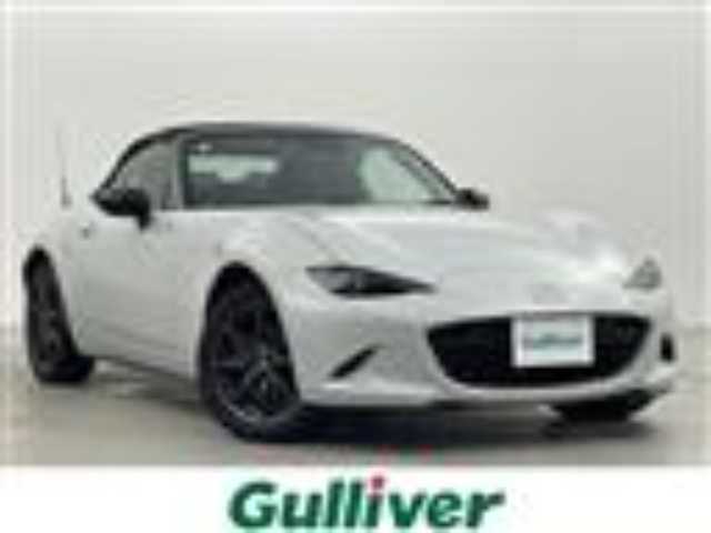 マツダ ロードスター S レザーパッケージ 群馬県 2016(平28)年 6.4万km セラミックM レザーシート　シートヒーター　ＥＴＣ　ドラレコ　ＢＳＭ　レーンアシスト　パドルシフト　スマートキー　純正１６インチアルミホイール　ＬＥＤヘッドライト　オートライト　ステアリングスイッチ　禁煙車