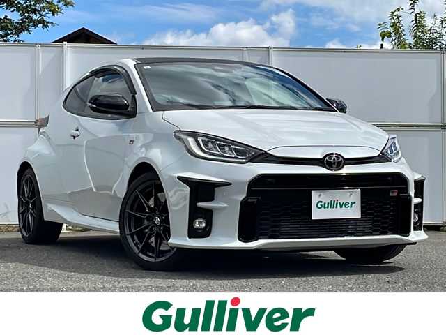 トヨタ ＧＲヤリス RZ ハイパフォーマンス 岩手県 2021(令3)年 4.3万km プラチナホワイトパールマイカ トヨタセーフティセンス　ＪＢＬ　純正ＢＢＳ製１８ＡＷ　インタークーラー冷却スプレー　純正ナビ　バックＣ　Ｂｌｕｅｔｏｏｔｈ　ＵＳＢ　フルセグ　シートヒーター　ステアヒーター　ＥＴＣ２．０　ＢＳＭ