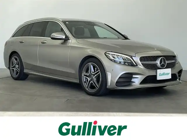 メルセデス・ベンツ Ｃ１８０ アバンギャルド 大分県 2019(平31)年 3.7万km モハーベシルバー ワンオーナ/アクティブブレーキアシスト/レーンチェンジアシスト/道路標識アシスト/アテンションアシスト/ブラインドスポットモニター/パークアシスト/純正ナビ/（フルセグ/apple car play/android auto/AM/FM)/バックカメラ/レーダークルーズコントロール/レザーシート/前席パワーシート/前席シートヒーター/パワーバックドア/パドルシフト/スマートキー・プッシュスタート/純正アルミホイール/保証書・取扱説明書