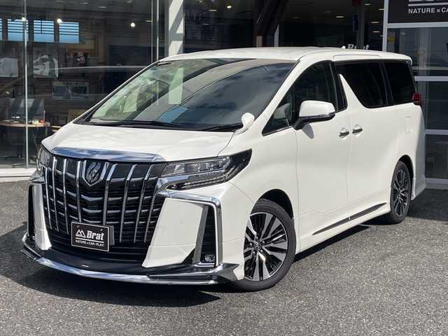 トヨタ アルファード S Cパッケージ 福島県 2021(令3)年 5.2万km ホワイトパールクリスタルシャイン 純正ディスプレイオーディオ（BT・フルセグTV）/純正アルミホイール/モデリスタエアロ（フロント・サイド・リア）/純正フロアマット/ドライブレコーダー/レザーシート/衝突被害軽減ブレーキ/盗難防止装置/レーンキープアシスト/オートライト/LEDヘッドライト/バックカメラ/コーナーセンサー/両側パワースライドドア