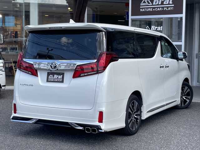 トヨタ アルファード S Cパッケージ 福島県 2021(令3)年 5.2万km ホワイトパールクリスタルシャイン 純正ディスプレイオーディオ（BT・フルセグTV）/純正アルミホイール/モデリスタエアロ（フロント・サイド・リア）/純正フロアマット/ドライブレコーダー/レザーシート/衝突被害軽減ブレーキ/盗難防止装置/レーンキープアシスト/オートライト/LEDヘッドライト/バックカメラ/コーナーセンサー/両側パワースライドドア
